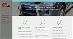 Desktop Screenshot of formulaoffroad.com.au